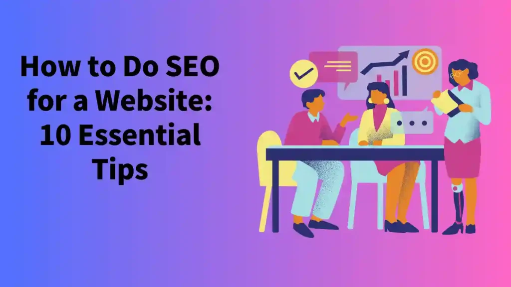 How to Do SEO for a Website